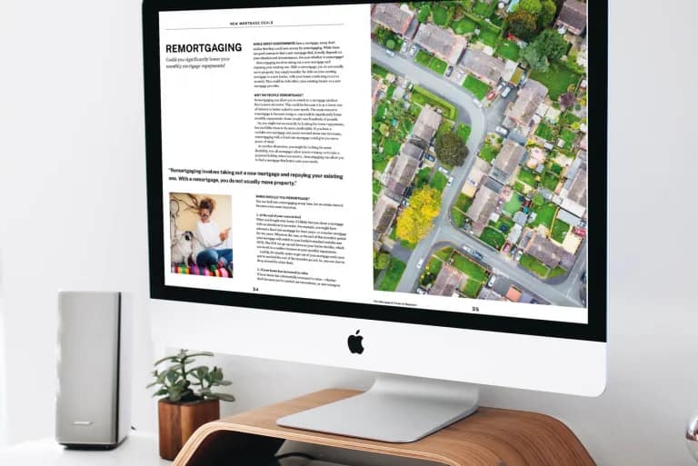 Remortgaging article on Apple Mac